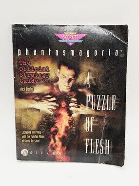 VINTAGE | 1996 Phantasmagoria - A Puzzle Of Flesh official strategy guide book